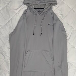 Primo Gray Lightweight Hoodie Jacket